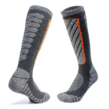 画像をギャラリービューアに読み込む, スキーソックス スノーボードソックス メンズ レディース シンプル 抗菌防臭 登山用 保温 通気性 吸汗速乾 秋 冬用 スポーツ 厚手 毛玉になりにくい 蒸れない アウトドア 男女兼用