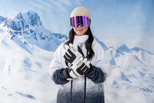 画像をギャラリービューアに読み込む, スキー グローブ スノーボード グローブ 3Mシンサレート メンズ レディース 防水 撥水加工 5本指 リーシュコード 付き スノボ グローブ スノボー グローブ 紛失防止 裏起毛 スキーグローブ