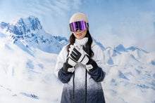 画像をギャラリービューアに読み込む, スキー グローブ スノーボード グローブ 3Mシンサレート メンズ レディース 防水 撥水加工 5本指 リーシュコード 付き スノボ グローブ スノボー グローブ 紛失防止 裏起毛 スキーグローブ