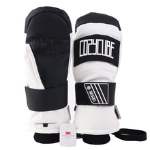 画像をギャラリービューアに読み込む, スノーボード グローブ ミトン スキーグローブ 3Mシンサレート リストガード搭載 メンズ レディース プロテクター付き 防水 撥水加工 5本指 リーシュコード 付き スノボ グローブ スノボー グローブ 紛失防止 裏起毛