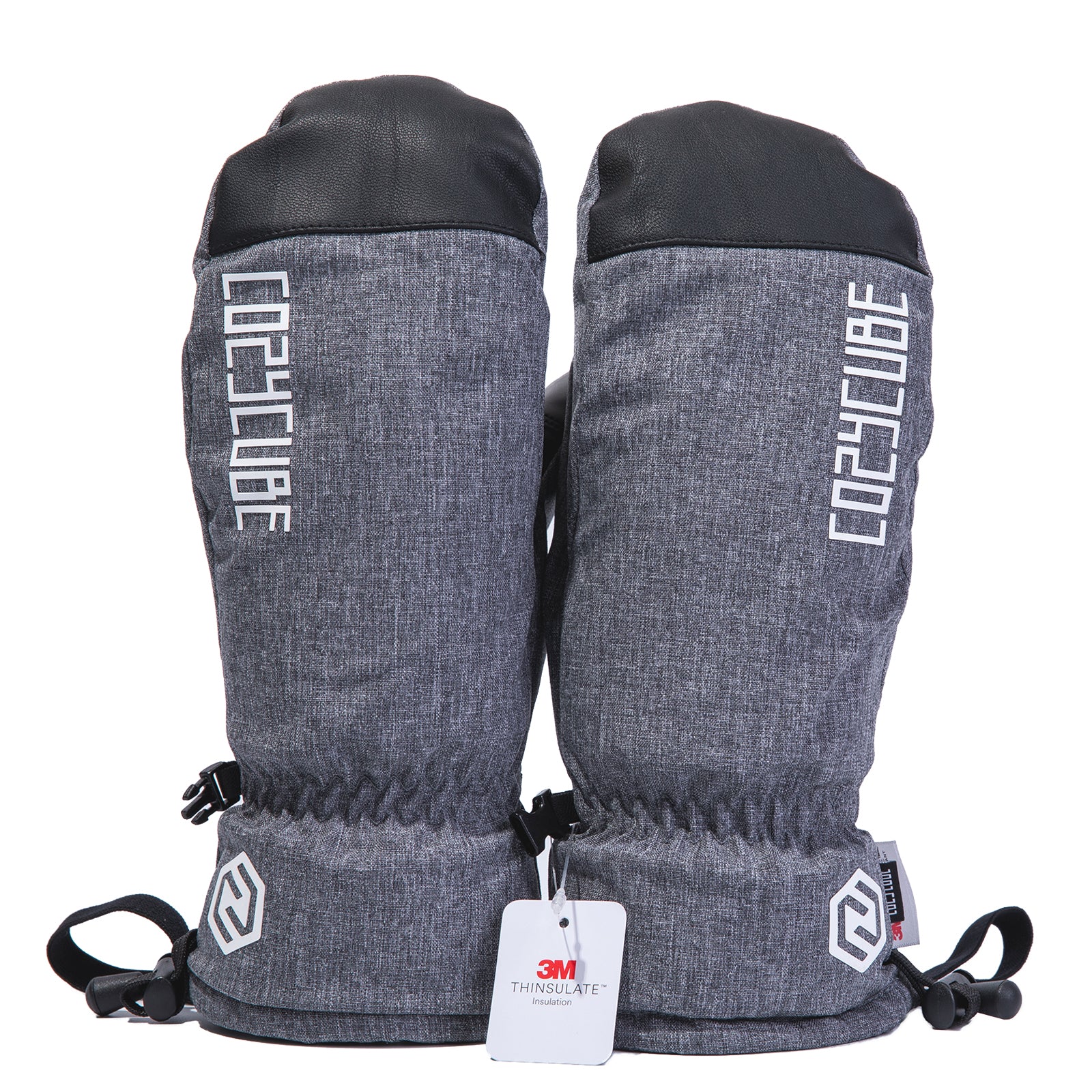 LUDIS 3M Thinsulate レザー スキースノーボードミトングローブ LUDIS 3M Thinsulate レザー スキースノーボードミトングローブ